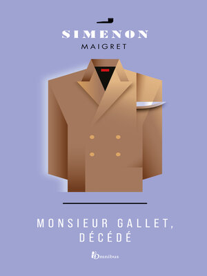 cover image of Monsieur Gallet, décédé
